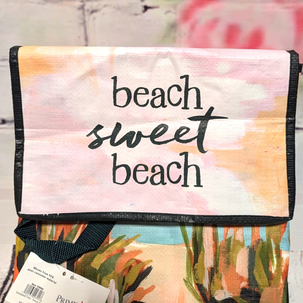 Primitives by Kathy Insulated Beach Sweet Beach Cooler Bag